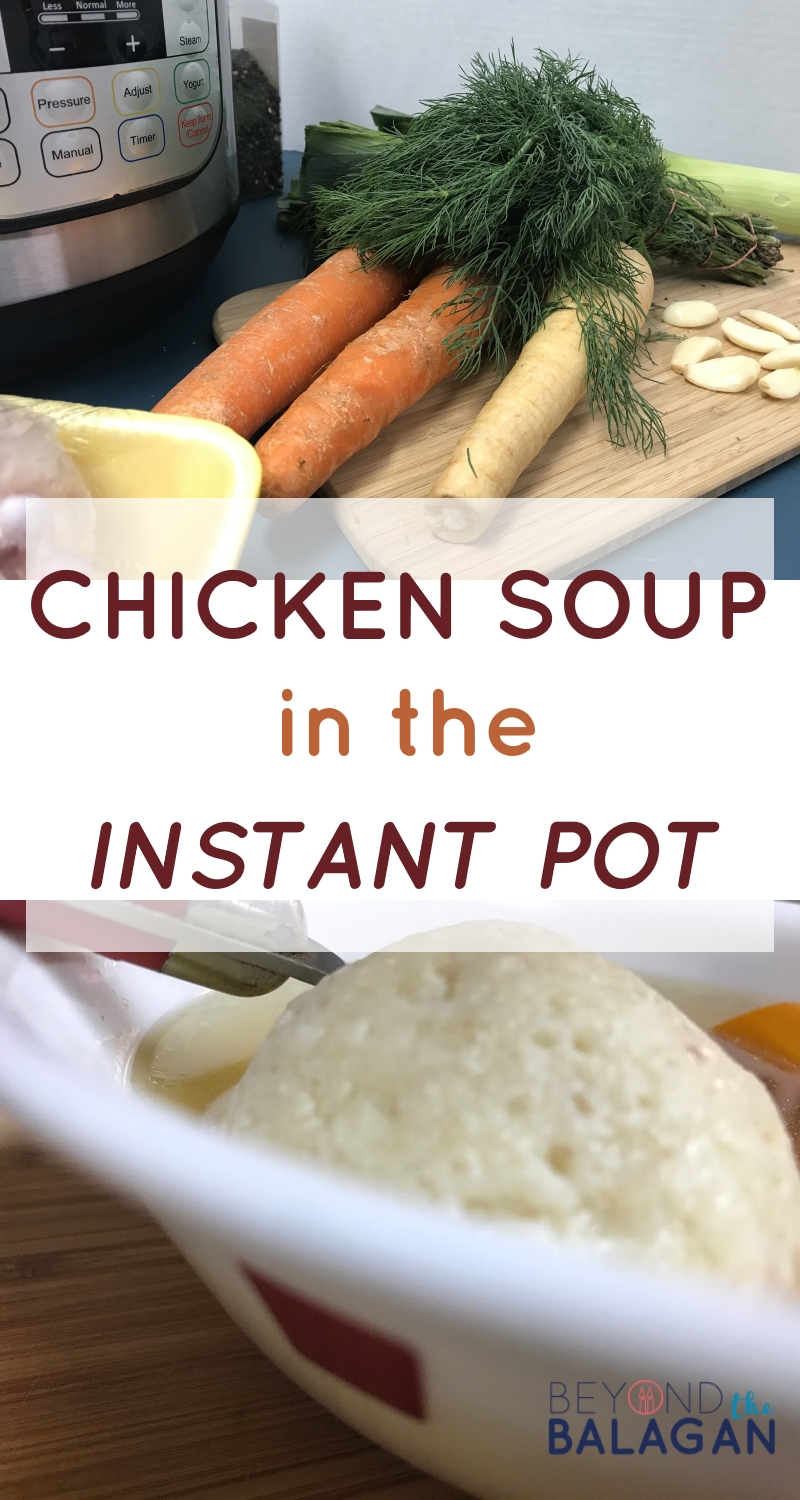 This instant pot recipe for chicken soup will change your life. Learn how to make a soul-warming chicken soup in your instant pot today!