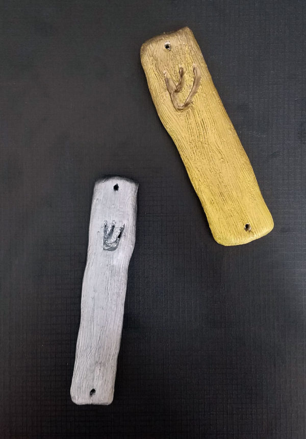 DIY Clay Mezuzah Craft for Adults Jewish Moms & Crafters
