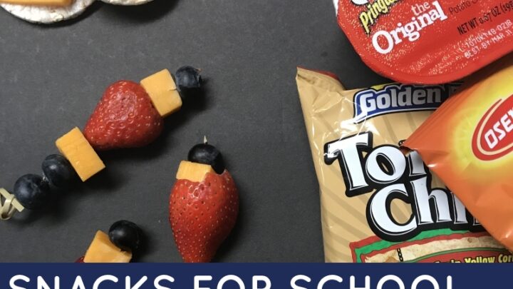 Easy Snacks for School