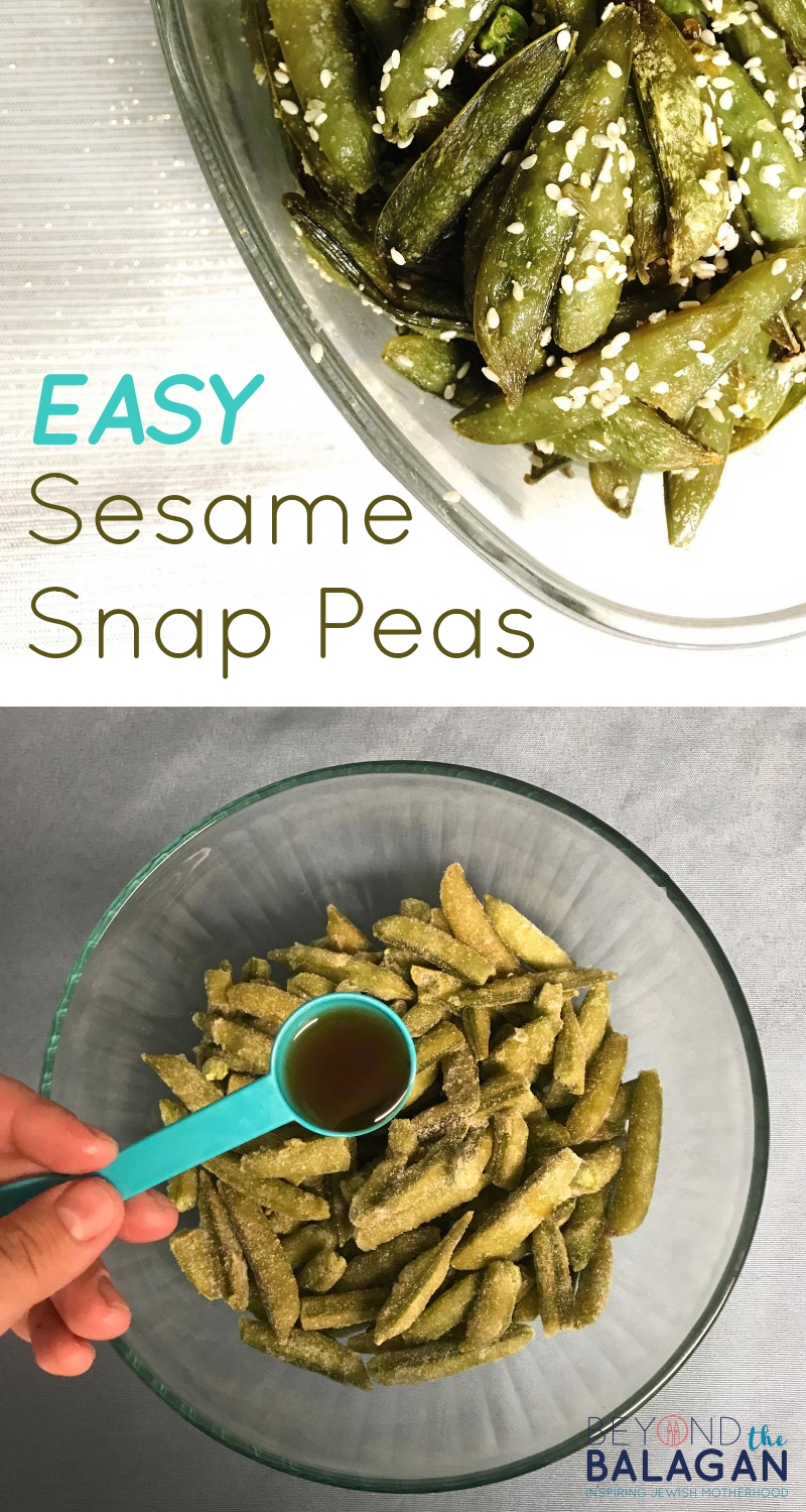 This recipe for Sesame Snap Peas is easy and delicious. Sesame Snap Peas makes the perfect side dish for any meal!