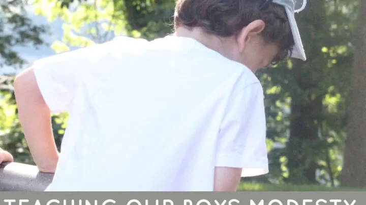 What are the keys to teaching our boys modesty - how should it be done?Read this Jewish parenting tips article and get inspired!