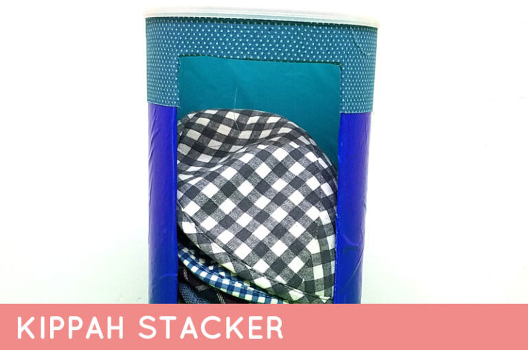 Kippah Storage – Make a DIY Yarmulke Stacker