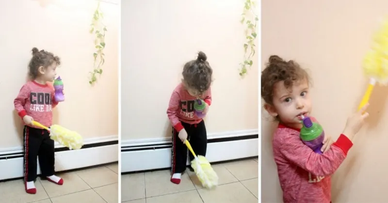 These nine ideas will help you teach and encourage your child to clean up. Your children can clean up after themselves and do their chores!