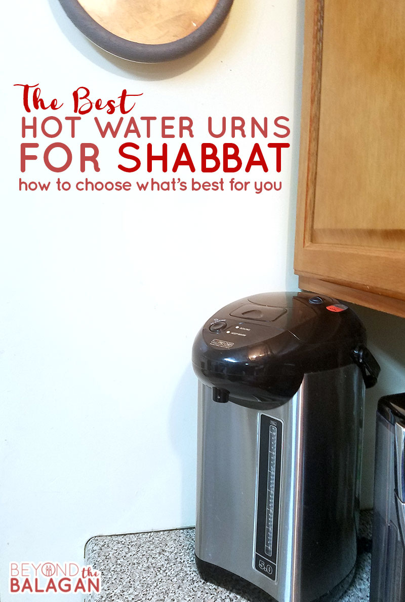 Using a Hot Water Urn on Shabbos