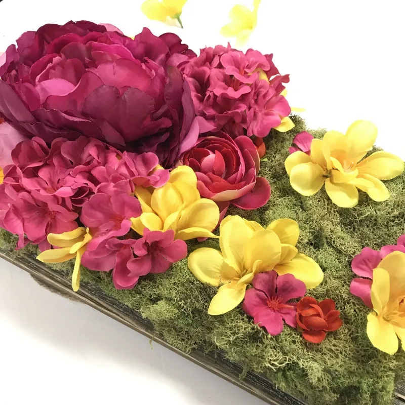 DIY Silk Flower Centerpiece