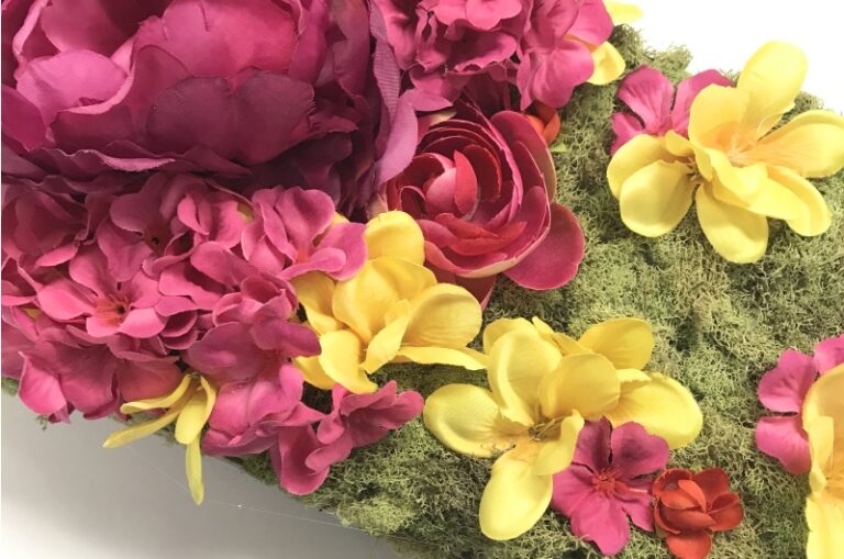 DIY Silk Flower Centerpiece for your Shavuot Table