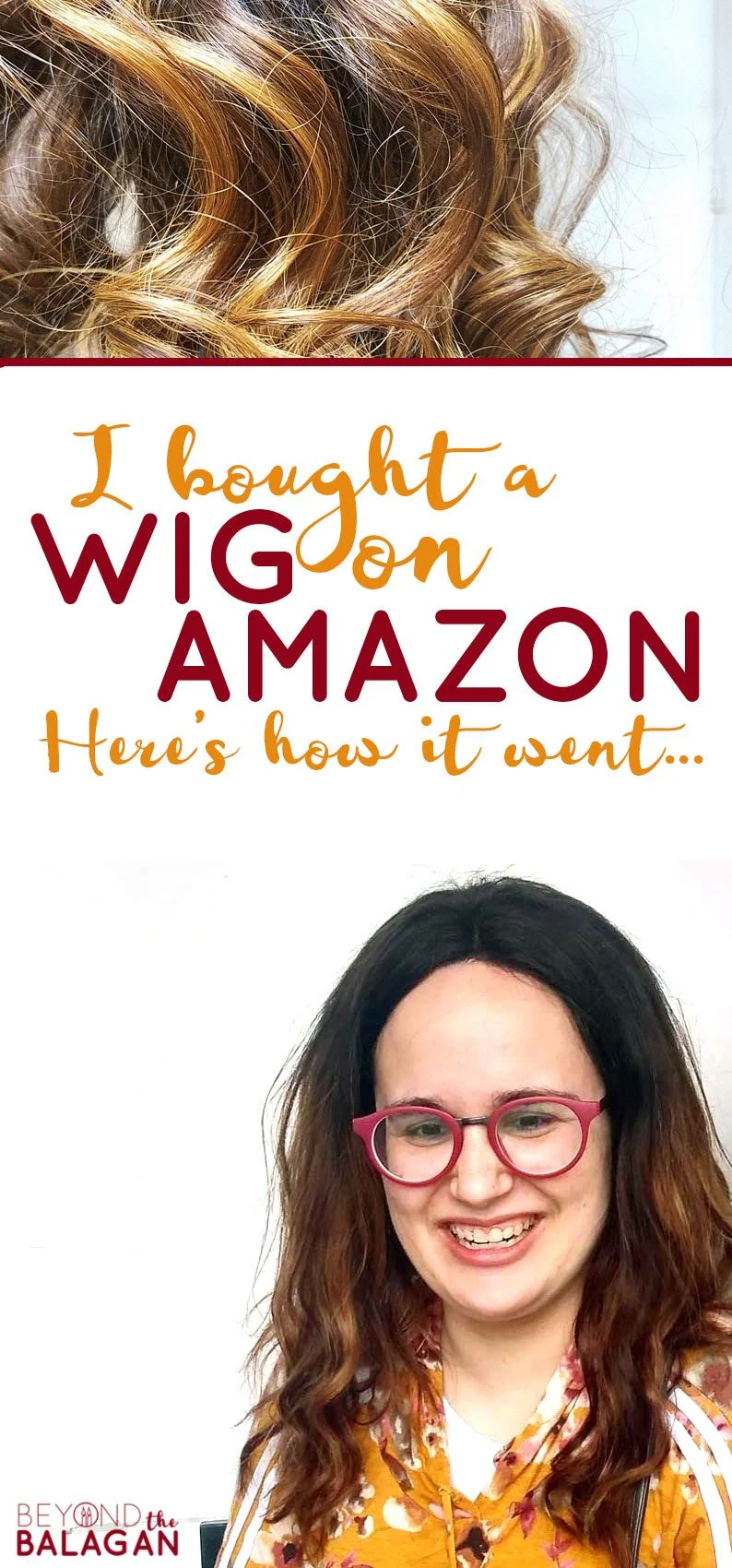 Click to see how my Amazon wig-buying experience went! If you wear wigs and want to know how to buy a cheap Chinese human hair wig, read my Amazon wigs review to see what I liked and what I didn't about the Amazon wig I purchased. 
