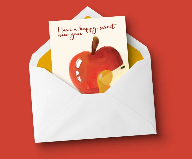 Download these free printable rosh hashanah cards - these fun free printable rosh hashanah greeting cards are perfect for the Jewish New Year!