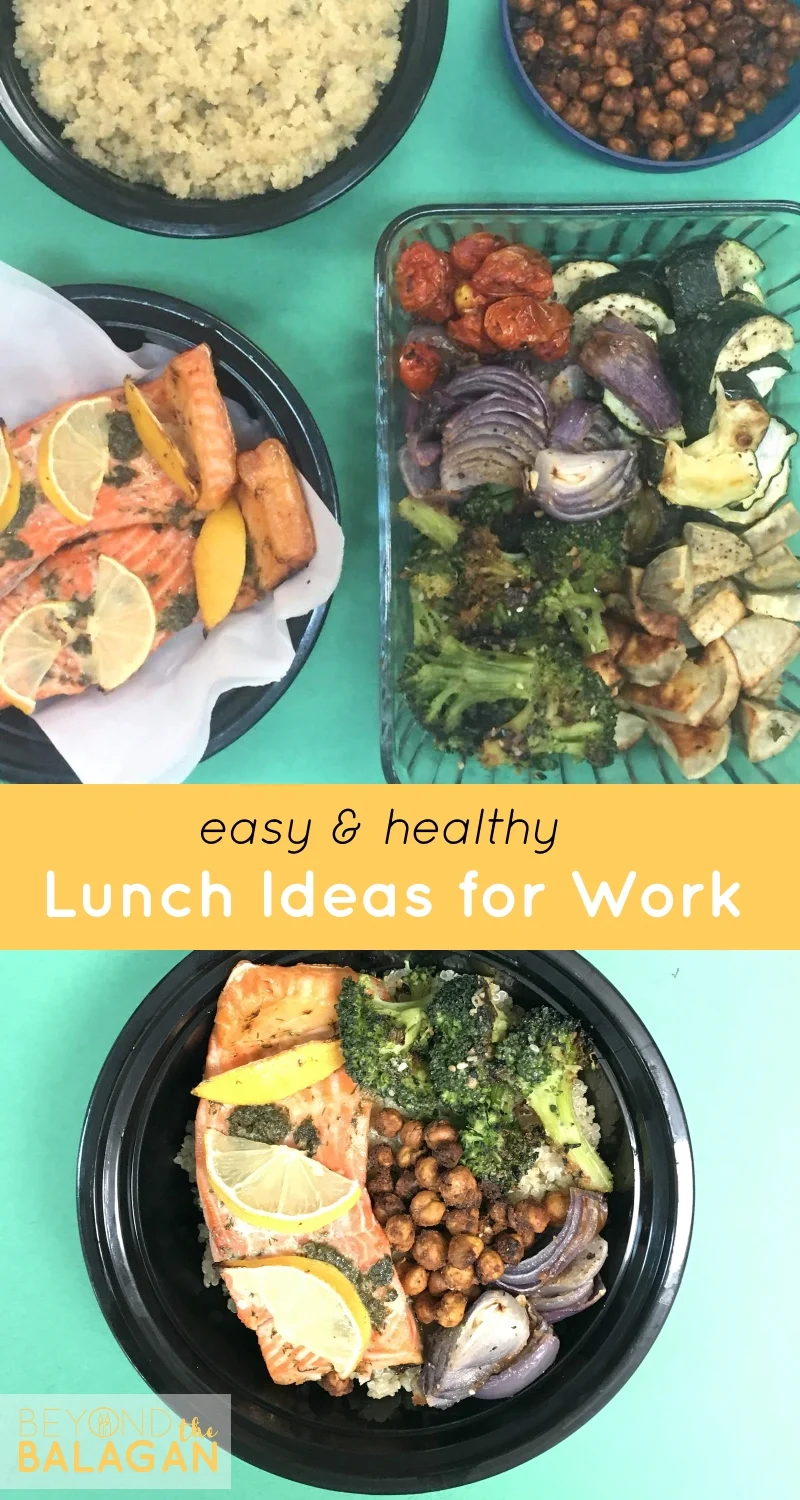 Easy & Healthy Lunch Ideas for Work