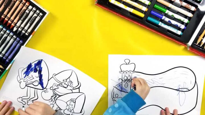 Purim Coloring Pages for Kids