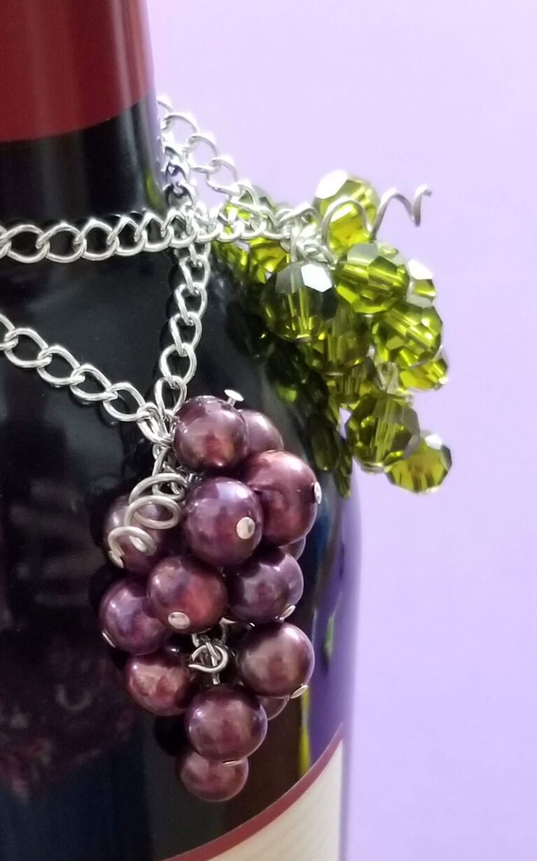 DIY Wine Bottle Charms that are and classy!