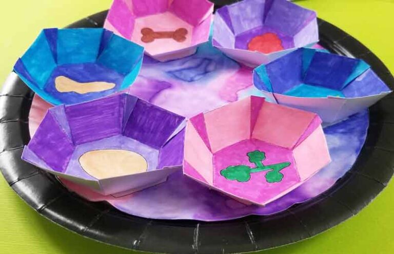 Seder Plate Craft for Kids – Free Printable Template