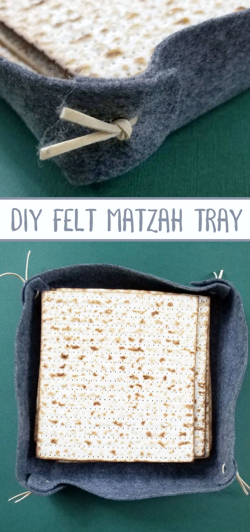 Make your own matzah tray or plate for the passover seder! One of my favorite DIY Pesach seder table decorations and ideas