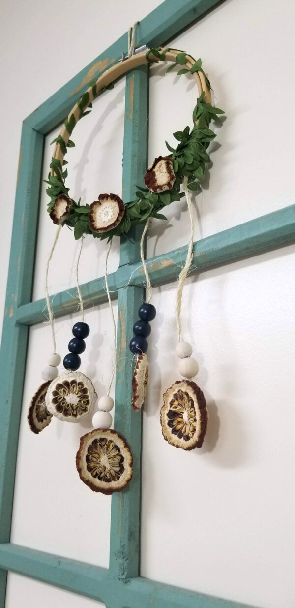 DIY Sukkah Decorations from Dried Etrog Slices - Jewish Moms & Crafters