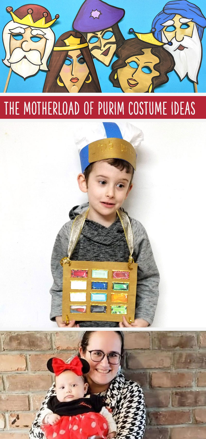 Costume Ideas for Purim - Jewish Moms & Crafters