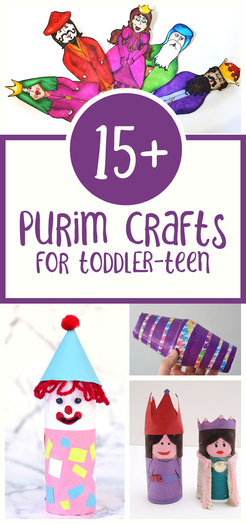 Purim Crafts 16 Ideas for Toddler through Adults