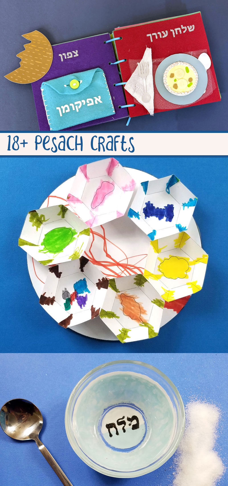 Passover Crafts For Toddler Through Adult - Jewish Moms & Crafters