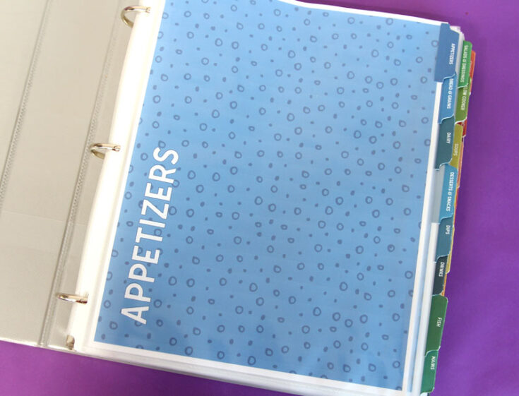 Printable Jewish Recipe Binder Jewish Moms & Crafters