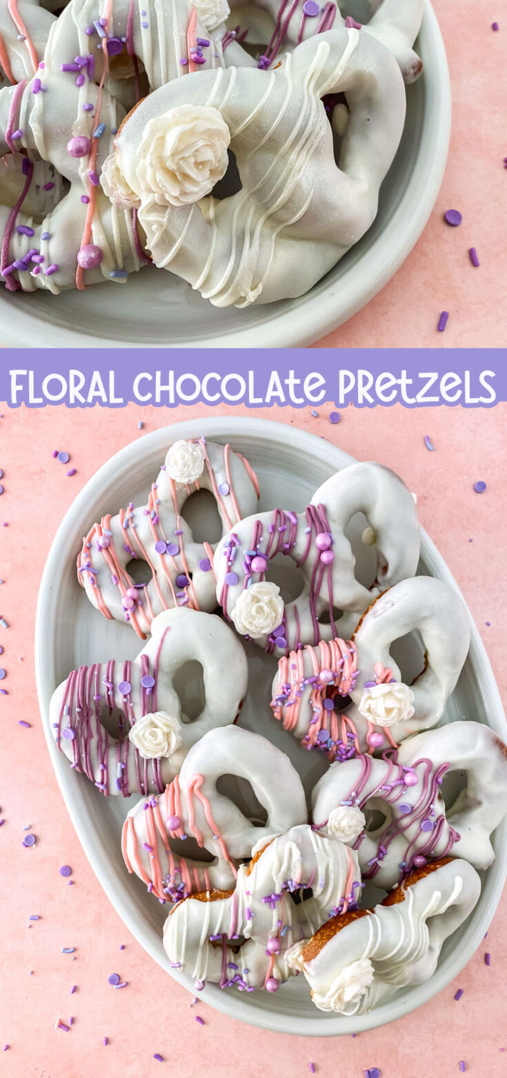 White Chocolate Covered Pretzel Recipe Shavuot Dessert