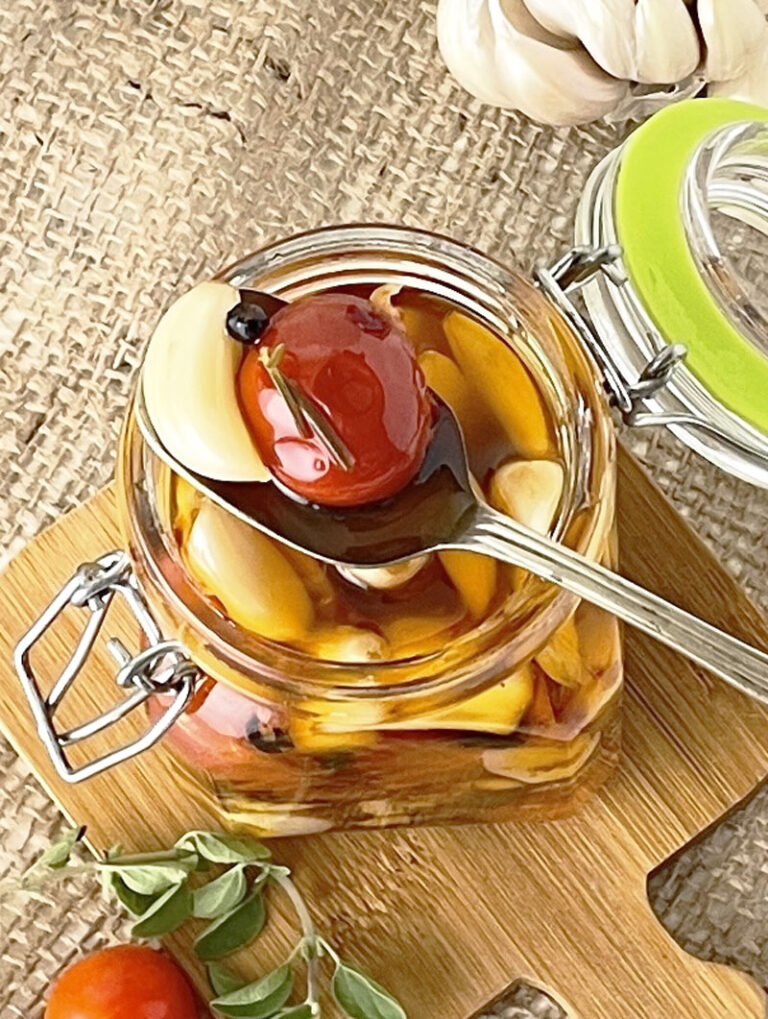 Herby Tomato Garlic Confit Recipe Jewish Moms & Crafters