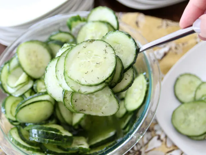 Kid-Friendly Quick Pickled Cucumber Salad Recipe