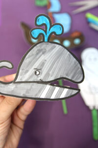 Jonah & The Whale Puppets Craft - Jewish Moms & Crafters