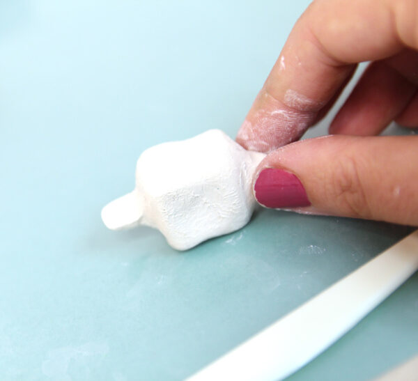 How to Make a Dreidel Out of Clay - Jewish Moms & Crafters