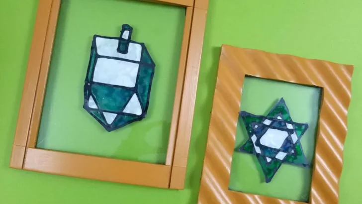 Hanukkah Stained Glass Patterns