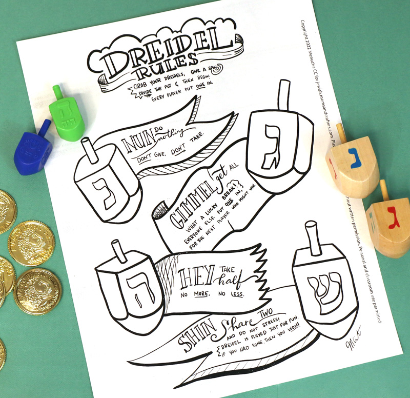 Dreidel Rules: How to Play Dreidel