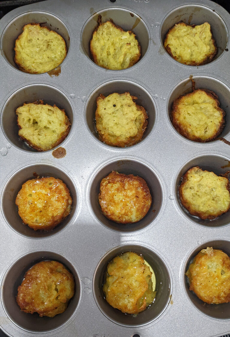 Oven Baked Latkes in Muffin Tins Jewish Moms & Crafters