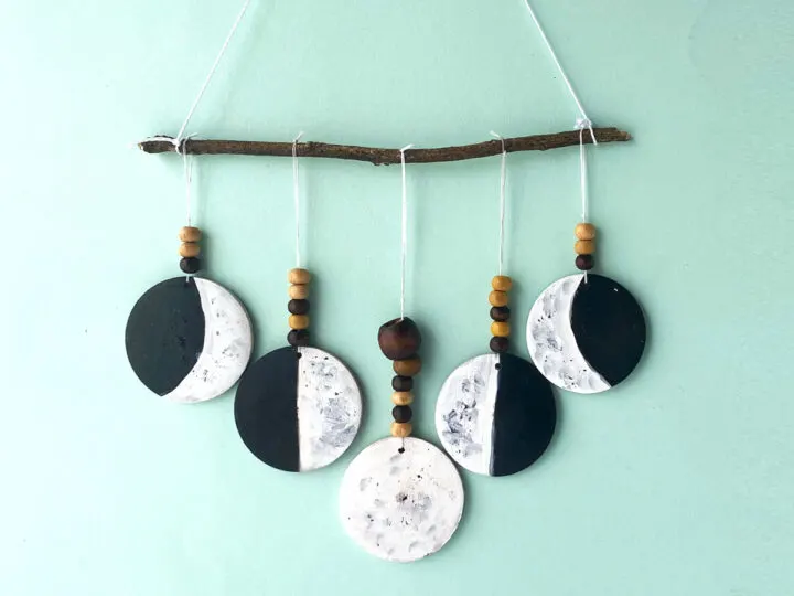 Moon Phase Wall Hanging Craft