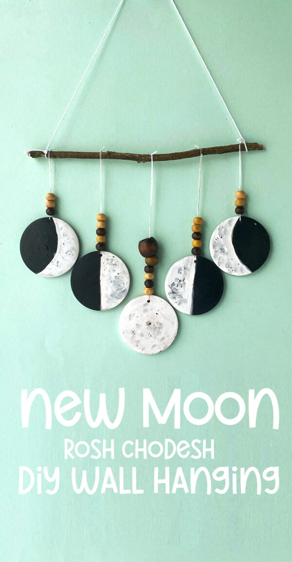 Moon Phase Craft - Jewish Moms & Crafters