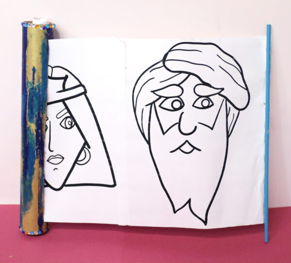 Megillah Craft for Kids - Jewish Moms &amp; Crafters