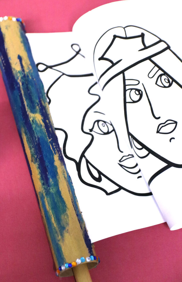 Megillah Craft for Kids - Jewish Moms &amp; Crafters