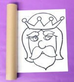 Megillah Craft for Kids - Jewish Moms &amp; Crafters