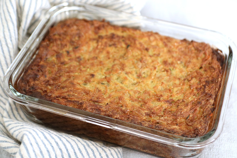 Crispy Potato Kugel Recipe - Jewish Moms & Crafters