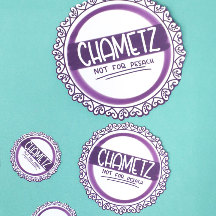 Kosher For Passover Labels - Free Printable