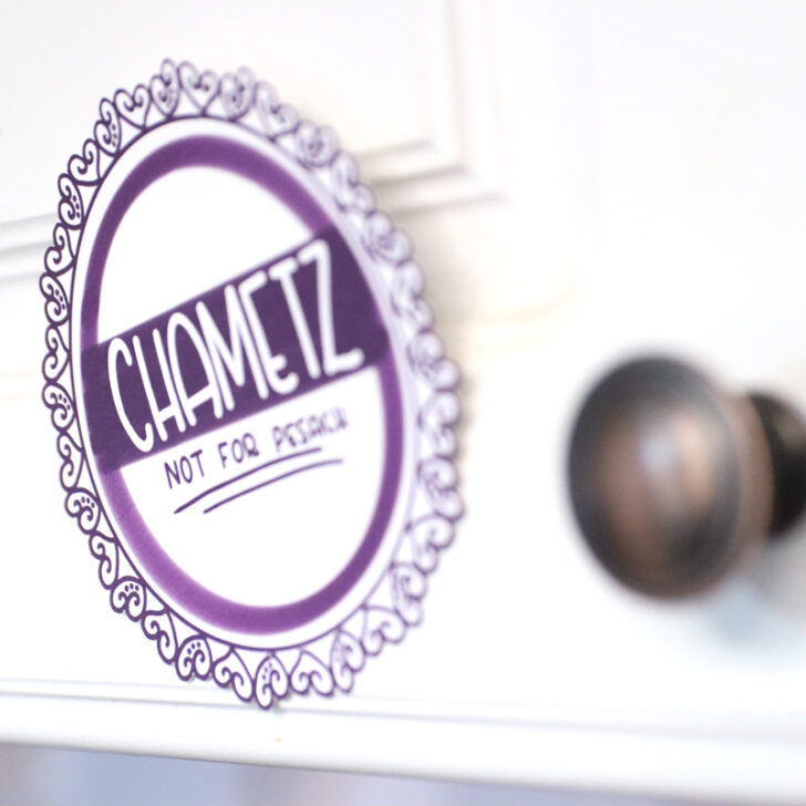 Kosher For Passover Labels Free Printable