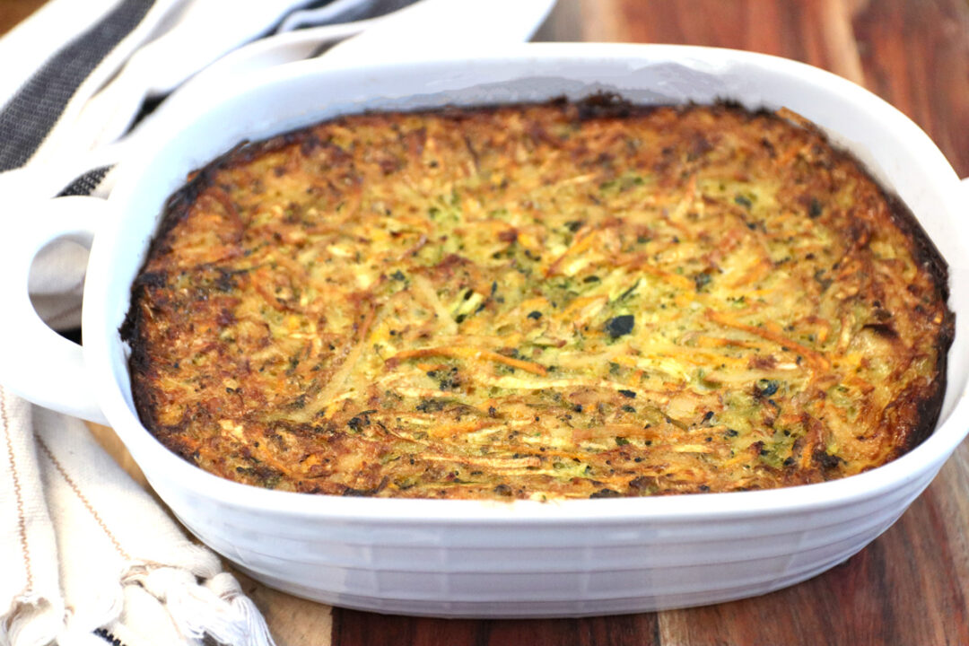 Vegetable Kugel Recipe - Healthy & Kosher for Passover