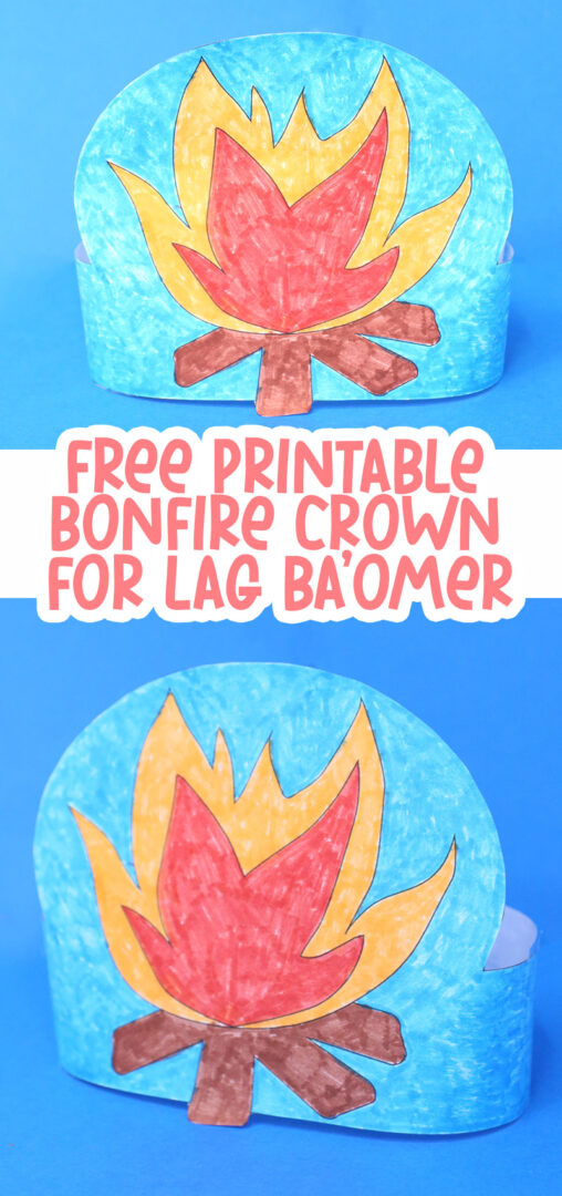 Lag Ba'omer Bonfire Hat - Jewish Moms & Crafters