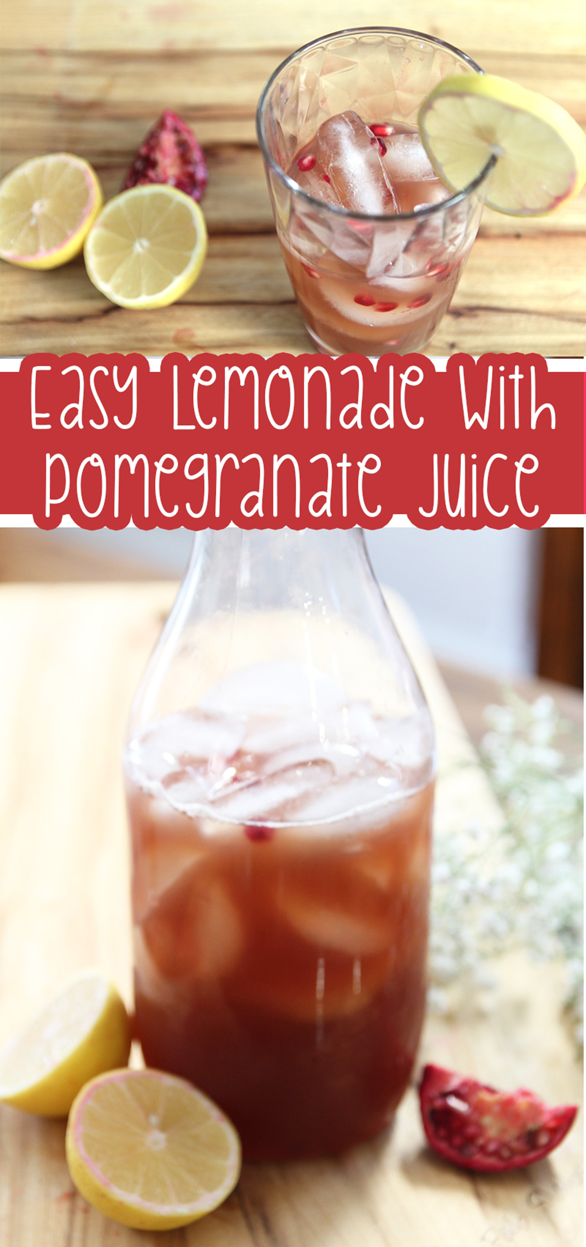 Pomegranate Lemonade Recipe - Jewish Moms & Crafters