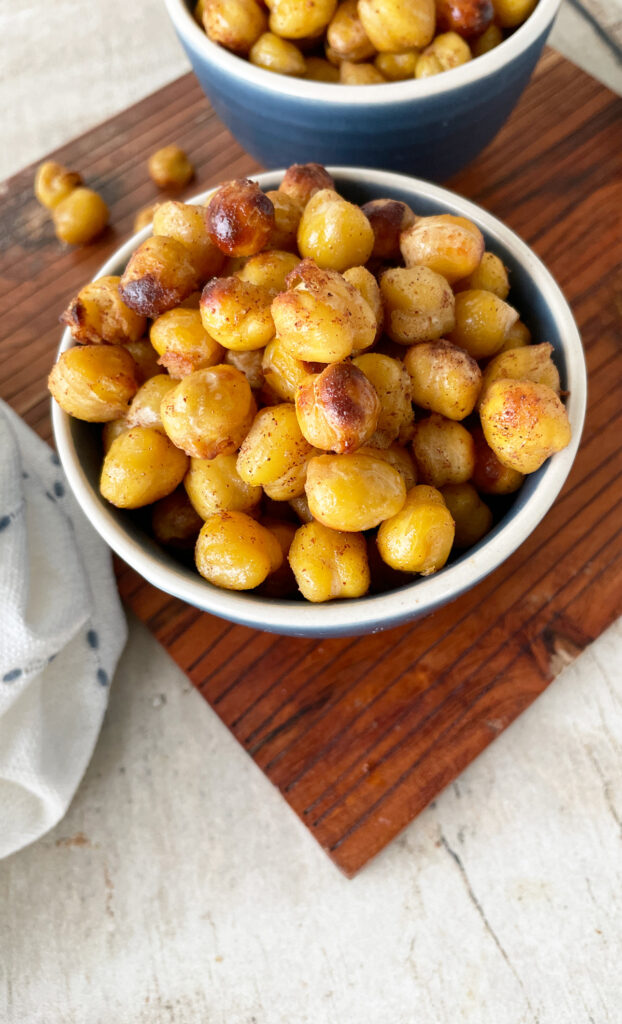 Honey Roasted Chickpeas Air Fryer or Oven!