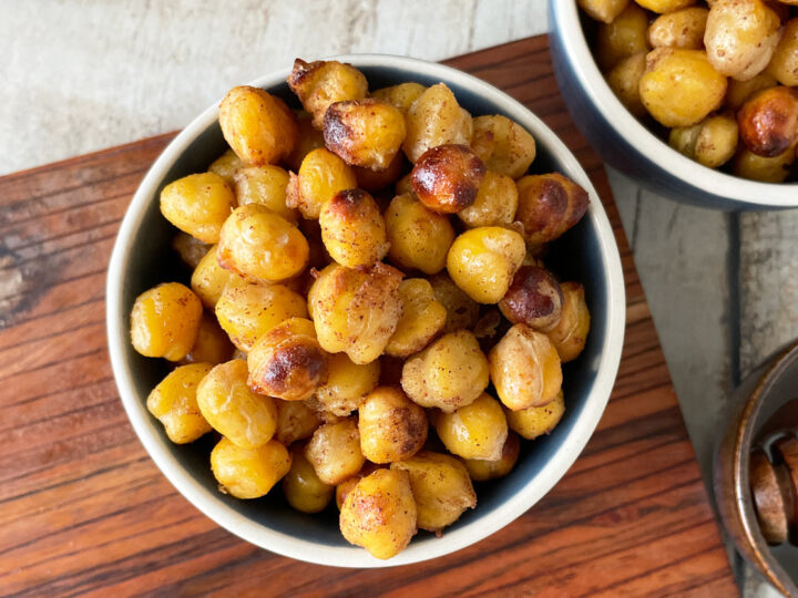 Easy and Delicious Honey Roasted Chickpeas