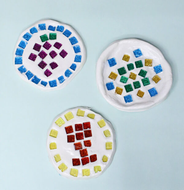 DIY Mosaic Coasters for the Passover Seder (or any time!)