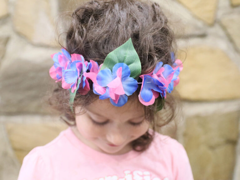 How to Make a Faux Flower Crown