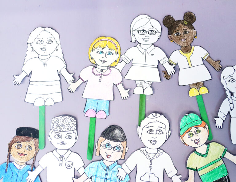 Jews Around the World – Jewish Diversity Puppets