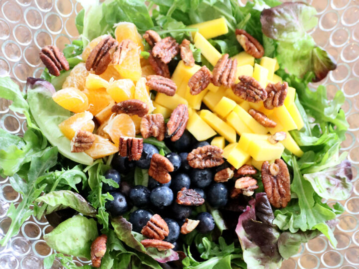 Summer Fruit Green Salad