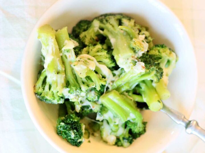 Delicious Cheesy Buttery Broccoli in the Betty Crocker (or oven!)